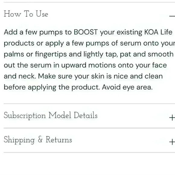KOA LIFE: Niacinamide Booster - New - Picture 10 of 13